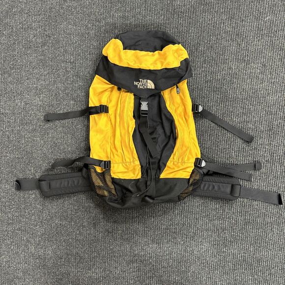 The North Face Large Yellow Hiking Backpack Vintage